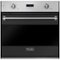 Viking - 3 Series 30" Built-In Single Electric Convection Oven - Cast Black-Front_Standard