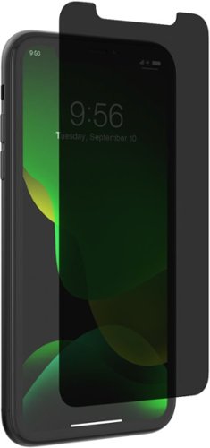 ZAGG - InvisibleShield® Glass Elite Privacy Screen Protector for Apple iPhone 11 and XR