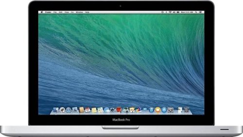 Apple - Pre-Owned - MacBook Pro 13.3" Laptop - Intel Core i5 - 4GB Memory - 500GB SSD - Silver-Front_Standard 