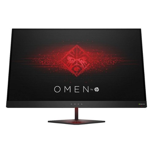 HP OMEN - 27" LED  QHD AMD FreeSync Gaming Monitor with HDR - Black