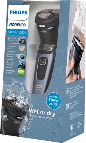 Philips Norelco 3500 series Wet/Dry Electric Shaver - Storm Gray WHERE TO BUY