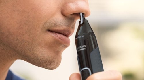 Philips Norelco Nose Trimmer - Black/Silver BUY ONLINE