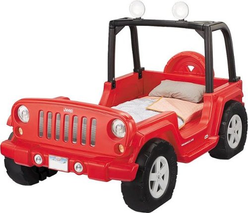 Little Tikes - Jeep® Wrangler 53" Toddler/Twin Bed - Red