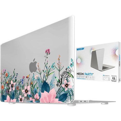 iBenzer - Neon Party Top and Rear Cover for 13.3" Apple® MacBook® Air (A1932 with touch ID only) - Orris