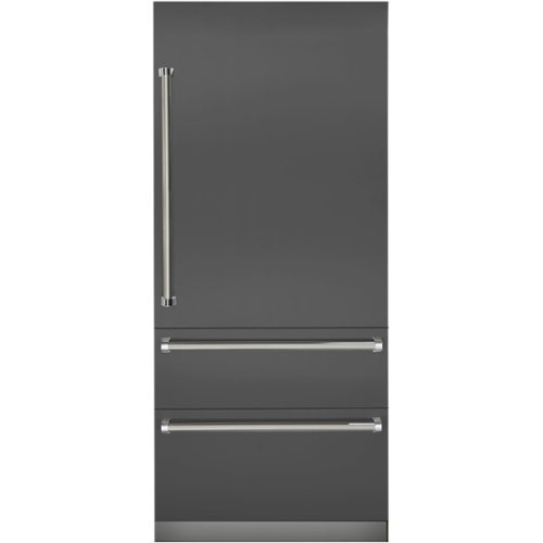 Viking - 7 Series 20 Cu. Ft. Bottom-Freezer Built-In Refrigerator - Damascus gray