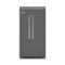 Viking - Professional 5 Series Quiet Cool 25.3 Cu. Ft. Side-by-Side Built-In Refrigerator - Damascus Gray-Front_Standard