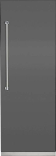 Viking - Professional 7 Series 16.1 Cu. Ft. Upright Freezer with Interior Light - Damascus gray