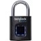 BenjiLock by Hampton - Fingerprint Padlock - Black-Front_Standard