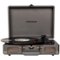 Crosley - Cruiser Deluxe Bluetooth Stereo Turntable - Slate/Gunmetal-Front_Standard