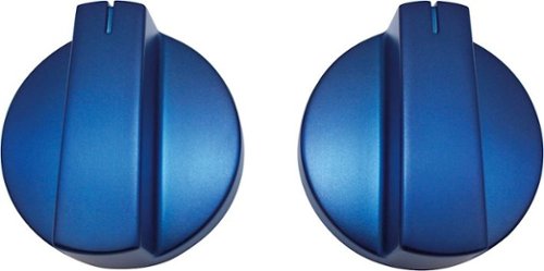 Thermador - Control Knob Set for Ovens and Cooktops - Metallic Blue