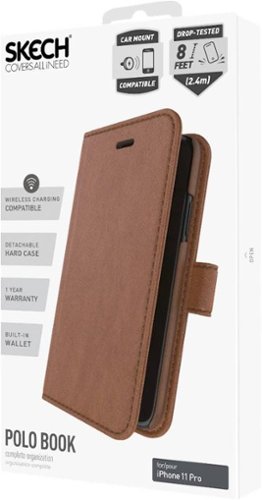 Skech Polo Book Case for Apple iPhone 11 Pro - Brown BUY IN EUROPE