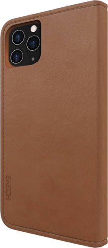 Skech Polo Book Case for Apple iPhone 11 Pro Max - Brown WORLDWIDE DELIVERY