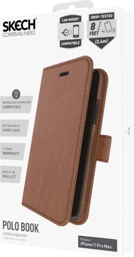 Skech Polo Book Case for Apple iPhone 11 Pro Max - Brown BUY IN EUROPE