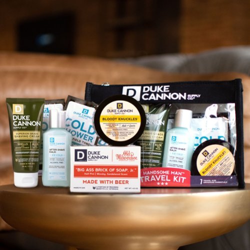 Duke Cannon Handsome Man Travel Kit - Multi WORLDWIDE DELIVERY