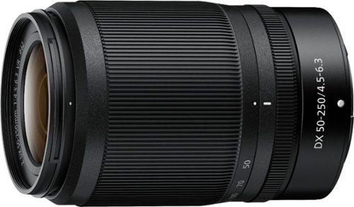 Image of NIKKOR Z DX 50-250mm f/4.5-6.3 VR Telephoto Zoom Lens for Nikon Z Series Mirrorless Cameras - Black