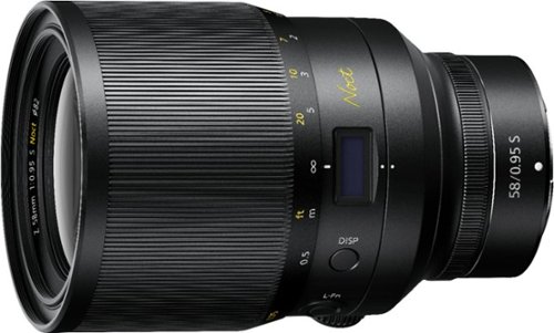 NIKKOR Z 58mm f/0.95 S Noct Standard Prime Lens for Nikon Z Series Mirrorless Cameras - Black