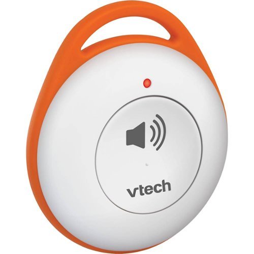 Wearable Home SOS Pendant for Select VTech Phones - White/Orange
