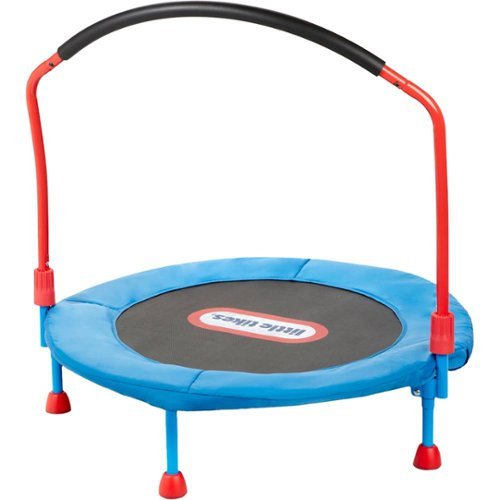 Little Tikes - Easy Store Trampoline - Red/Blue/Black
