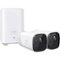 eufy - eufyCam 2, 2-Camera Indoor/Outdoor Wire-Free 1080p 16GB Surveillance System - White-Front_Standard