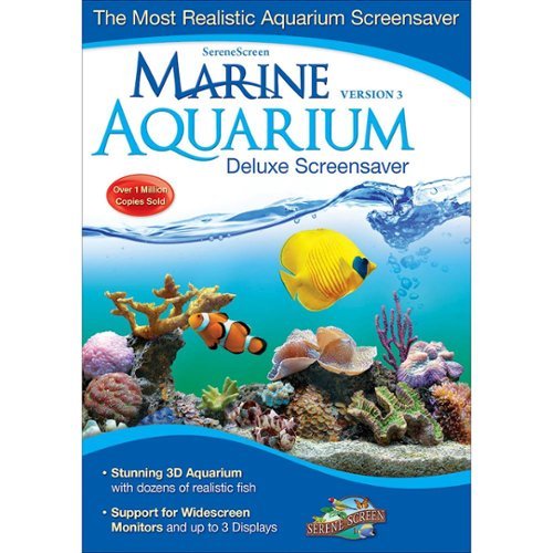 Avanquest - Marine Aquarium Deluxe Screensaver - Windows [Digital]