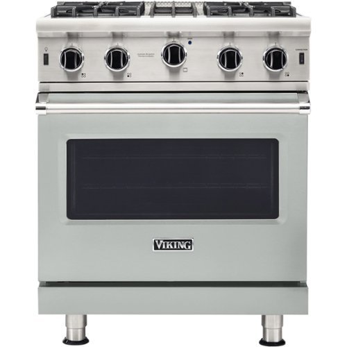 

Viking - Professional 5 Series 4.0 Cu. Ft. Freestanding LP Gas Convection Range - Arctic Gray