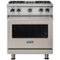 Viking - Professional 5 Series 4.0 Cu. Ft. Freestanding LP Gas Convection Range - Pacific Gray-Front_Standard 