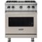 Viking - Professional 5 Series 4.0 Cu. Ft. Freestanding LP Gas Convection Range - Pacific Gray-Front_Standard