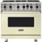 Viking - Professional 5 Series 5.1 Cu. Ft. Freestanding Gas Convection Range - Vanilla Cream-Front_Standard