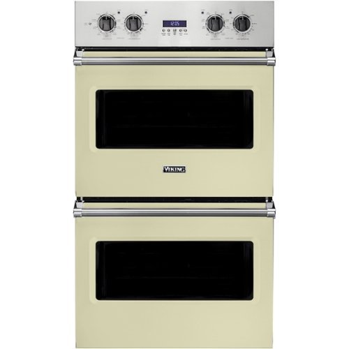 Viking - Professional 5 Series 30" Built-In Double Electric Convection Wall Oven - Vanilla cream