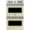 Viking - Professional 5 Series 30" Built-In Double Electric Convection Wall Oven - Vanilla Cream-Front_Standard