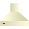 Viking 5 Series - 48 inches - Externally Vented - Wall Range Hood - Vanilla Cream-Front_Standard