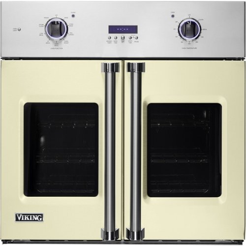 Viking - Professional 7 Series 30" Built-In Single Electric Convection Oven - Vanilla Cream