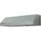 Viking - 36 inches - Externally Vented & Recirculating - Wall Range Hood - Arctic Gray-Front_Standard