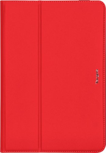 Targus - VersaVu Classic Folio Case for Apple® iPad® (9th/8th/7th gen.) 10.2", iPad® Air 10.5", and iPad® Pro 10.5" - Red-Front_Standard 