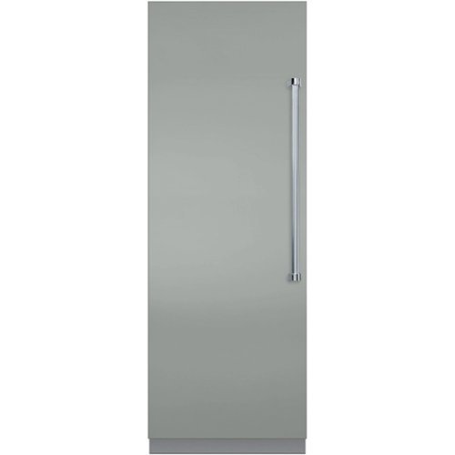 Viking - Professional 7 Series 12.8 Cu. Ft. Upright Freezer with Interior Light - Arctic gray