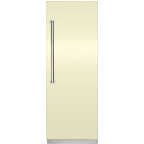 Viking - Professional 7 Series 16.1 Cu. Ft. Upright Freezer with Interior Light - Vanilla cream