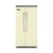 Viking - Professional 5 Series Quiet Cool 25.3 Cu. Ft. Side-by-Side Built-In Refrigerator - Vanilla Cream-Front_Standard