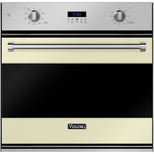 Viking - 3 Series 30" Built-In Single Electric Convection Oven - Vanilla cream