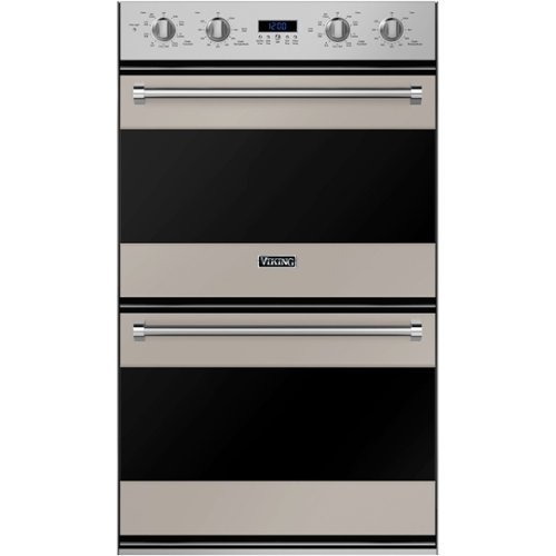 Viking - 3 Series 30" Built-In Double Electric Convection Wall Oven - Pacific Gray