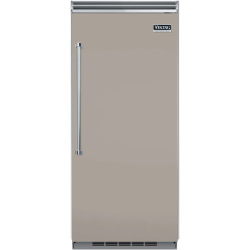 Viking - Professional 5 Series Quiet Cool 19.2 Cu. Ft. Upright Freezer with Interior Light - Pacific Gray