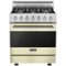 Viking - 3 Series 4.7 Cu. Ft. Self-Cleaning Freestanding Dual Fuel Convection Range - Vanilla Cream-Front_Standard