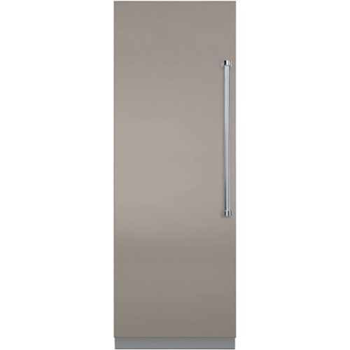 Viking - Professional 7 Series 12.8 Cu. Ft. Upright Freezer with Interior Light - Pacific Gray