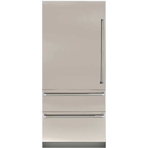 Viking - Professional 7 Series 20 Cu. Ft. Bottom-Freezer Built-In Refrigerator - Pacific Gray