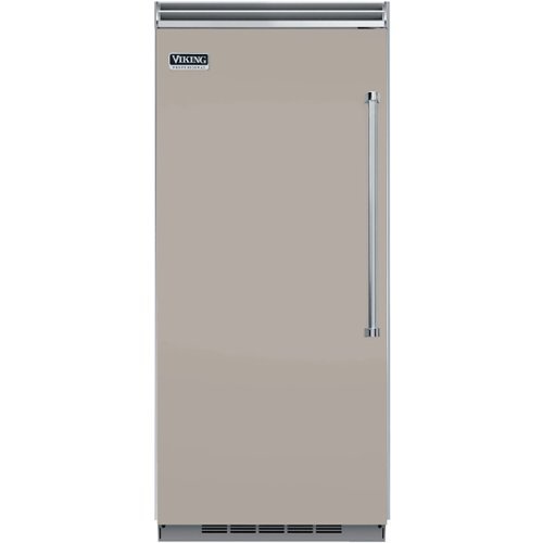 Viking - Professional 5 Series Quiet Cool 19.2 Cu. Ft. Upright Freezer with Interior Light - Pacific Gray