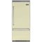 Viking - Professional 5 Series Quiet Cool 20.4 Cu. Ft. Bottom-Freezer Built-In Refrigerator - Vanilla Cream-Front_Standard