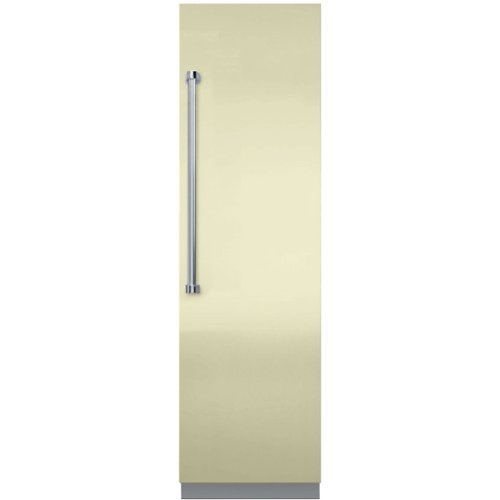 Viking - Professional 7 Series 8.4 Cu. Ft. Upright Freezer with Interior Light - Vanilla cream