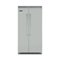 Viking - Professional 5 Series Quiet Cool 25.3 Cu. Ft. Side-by-Side Built-In Refrigerator - Arctic Gray-Front_Standard