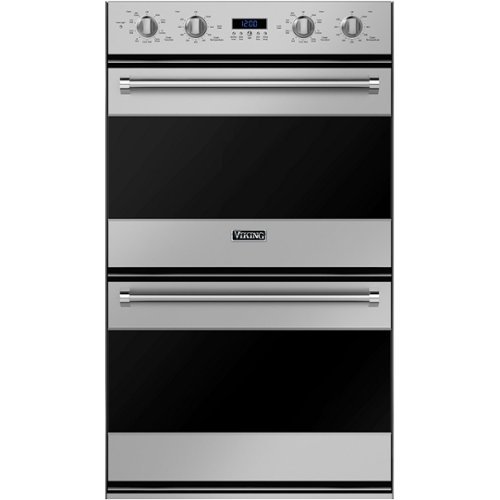 

Viking - 3 Series 30" Built-In Double Electric Convection Wall Oven - Arctic gray