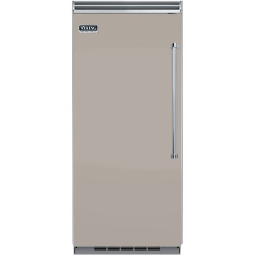 Viking - Professional 5 Series Quiet Cool 22.8 Cu. Ft. Built-In Refrigerator - Pacific Gray