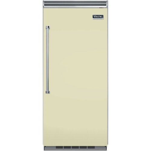 

Viking - Professional 5 Series Quiet Cool 19.2 Cu. Ft. Upright Freezer with Interior Light - Vanilla Cream